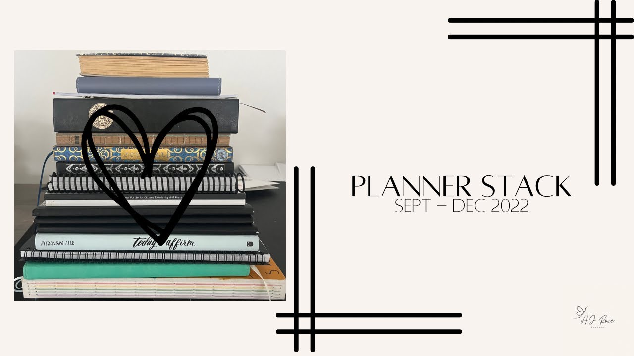 Planner Stack September - December 2022