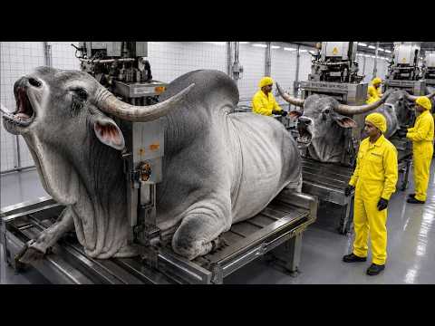 Inside the World's Largest Brahman Bull Horn Factory | From White Horn to Luxury Accessories
