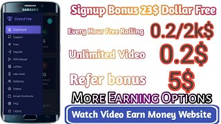 GramFree Crypto Earning Site 2020 | Signup Smart Contract 10 Gram | 1 Gram $2.18 | Hourly Free Roll screenshot 5