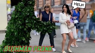 Bushman Prank #25 Funny reactions in Ukraine | Пранк в Украине