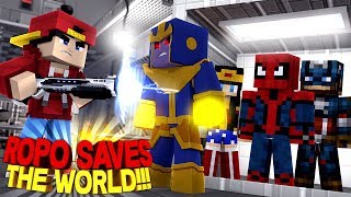 Minecraft Adventure - ROPO SAVES THE SUPERHEROES & THE WORLD!! screenshot 5
