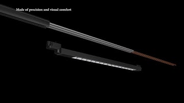 Kinglumi Xline linear track lighting: high efficiency, sleek, visual comfort, precision lighting