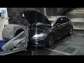 Volkswagen golf r dyno run 3794 bhp stage 1 by infinit performance glasgow