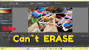 KRITA | Why Can Not Erase In Krita | Let`s Do Tech | editing | Krita Tutorials | Free Painting