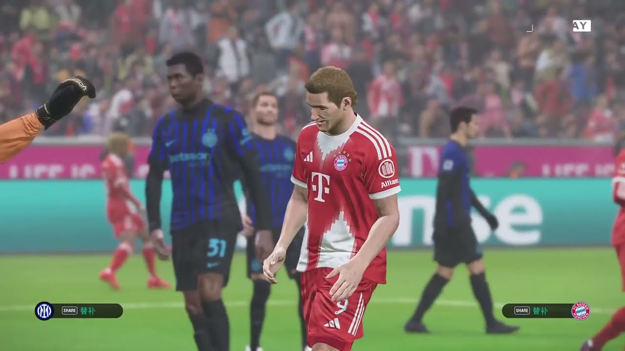 2026-01-11 甘甘拜仁 vs V哥国米 实况/PES/efootball 2021