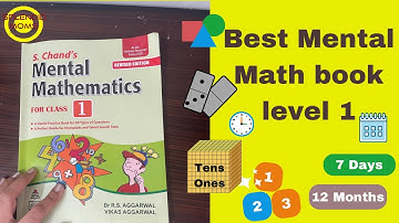 Best Mental Math Book Level 1 || Splendidmoms