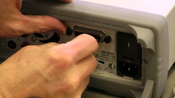 Installing optional GPIB into 34460A, 34461A DMM or 33600A Waveform Generator