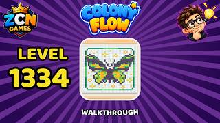 Colony Flow Level 1334 Walkthrough | New Update | Full Solution