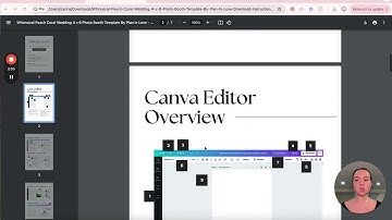 Create Custom 2x6 Photo Booth Templates for Your Event | Easy Canva Guide