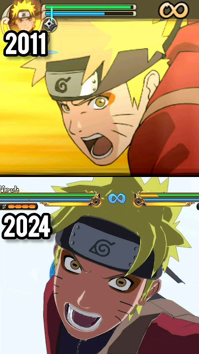 Naruto Sage Mode Evolution | Naruto Storm Connections VS Naruto Impact #narutostormconnections