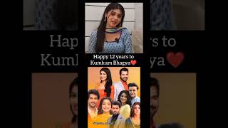 Happy 12 years to Kumkum Bhagya❤ #kumkumbhagya#pranalirathod #sritijha#shabirahluwalia#viral#shorts