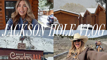 jackson hole girls trip: cabin tour, things to do + wildlife