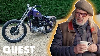 Henry Cole Rescues A Vintage British Chopper BSA 350 | Shed and Buried