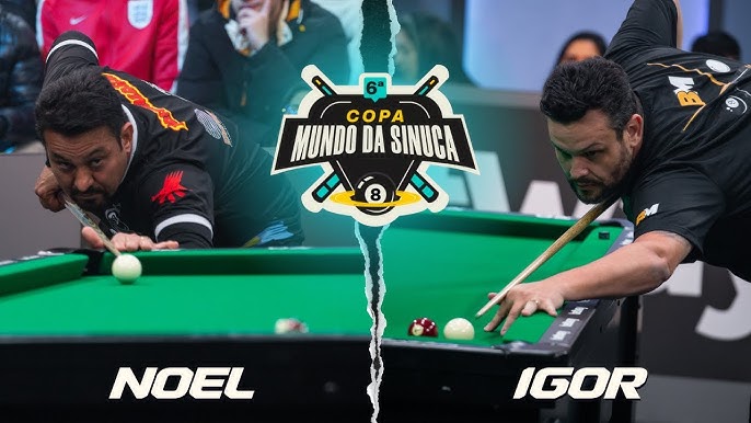 Desafio da sinuca de bico Noel VS Brinquinho! Tacada Cuscuz com leite 🔥🎱  