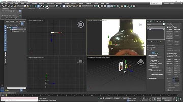 3D Max Modeling a bottle using Spline + Lathe