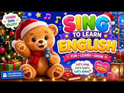 🎅 Fun Christmas Song for Kids Jingle Bells Nursery Rhyme & Sing Along