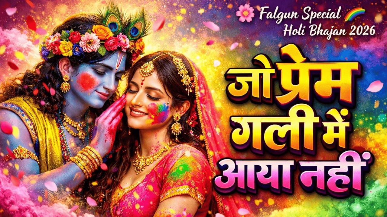 Jo Prem Gali Mein Aaya Nahi | जो प्रेम गली में आया नहीं | Krishna Bhakti Song | Krishna Bhajan 2026
