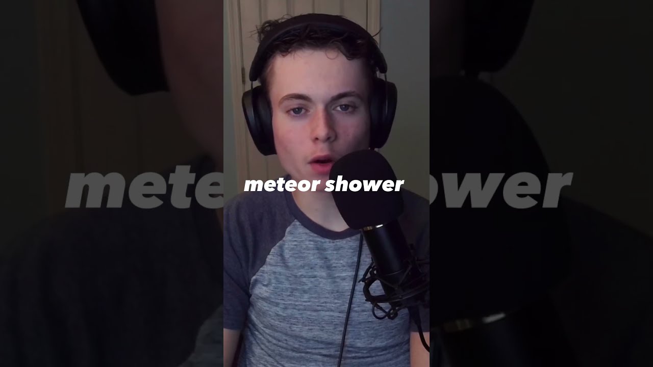 DONT MISS THIS METEOR SHOWER TONIGHT Fact