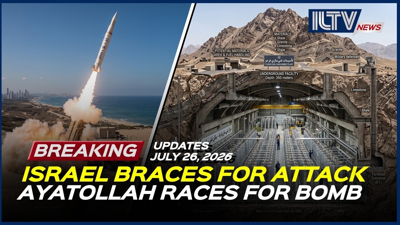 Israel Daily News - July 26, 2026 | Iran Threatens Wider War, Eyes Nukes