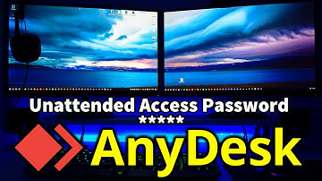 How to Auto Connect AnyDesk Setup Unattended Access Password in AnyDesk