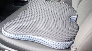 Wedge Car Seat Cushion Review | Memory Foam Butt Pillow/Sciatica Pain Relief