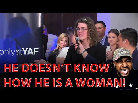 Transwoman EMBARRASSED After He FUMBLES When Asked How He Knows He Is A Woman