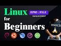 Linux Tutorial for Beginners: File Management | CP | MV | RM | RMDIR Commands | 2026 | (EP 03)