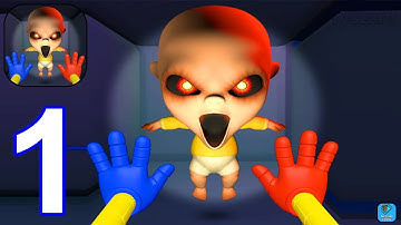 Yellow Baby Horror Hide & Seek - Gameplay Walkthrough Part 1 Levels 1-16 (iOS,Android Gameplay)