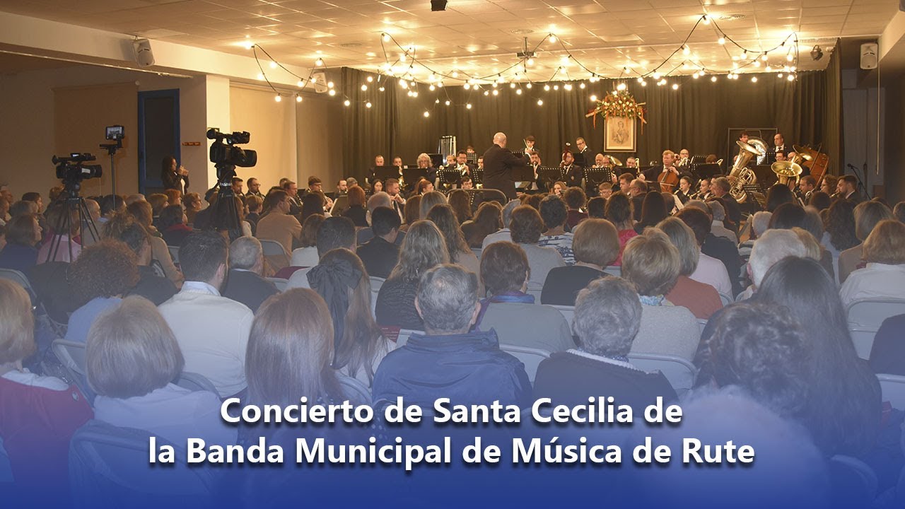 Concierto de Santa Cecilia de la Banda Municipal de Música de Rute