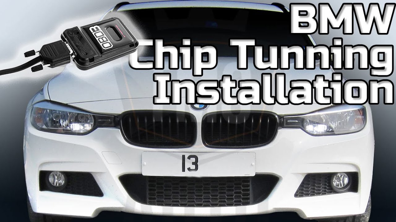 BMW 320d F30 F31 F32 F33 F34 Chip tunning box installation Diesel 