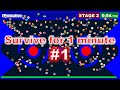 Survive for 1minute #1, 216 country marble race game in Algodoo | Marble Factory