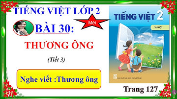 Tiếng Việt Lớp 2 - Bài 30: THƯƠNG ÔNG(TIẾT 3) -Sách Kết nối tri thức: Cô Vân Channel