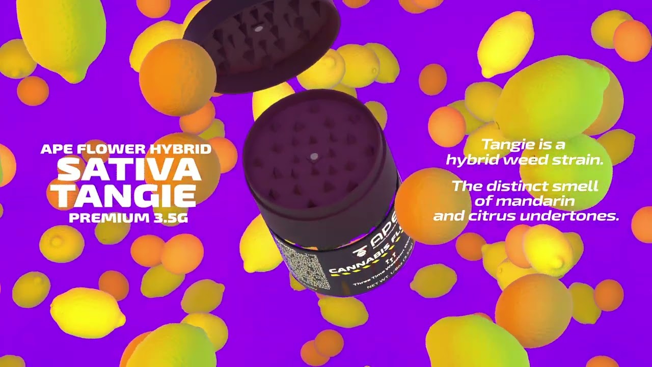 APE FLOWER HYBRID SATIVA TANGIE LEMONS