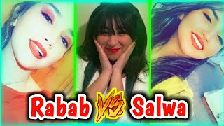 تحدي رباب ضد سلوى من الأجمل?على تيك توك Rabab Vs Salwa