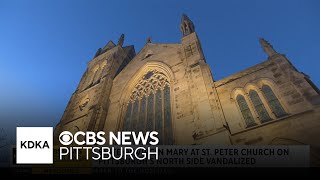 Virgin Mary statue vandalized at St. Peter's Church