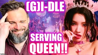 Reacting to (G)I-DLE - QUEENCARD &amp; ALLERGY Official Music Videos 👑😍