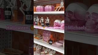 TRENDY HALLOWEEN DECORATIONS AT MICHAELS!🎃🩷👻#halloweendecor #shopwithme #halloweendecorations
