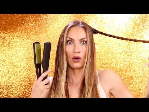 Flat Iron Waves Hair Pinterest Hacks! Heated Braid Waves and Twist Waves from Pinterest Tested!