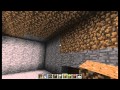 Minecraft lets build ep3  cave house