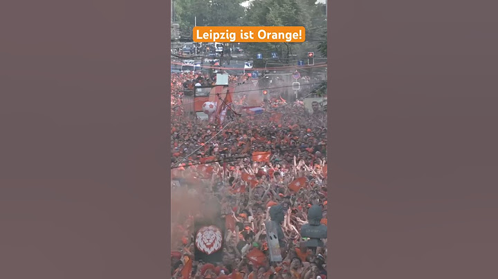 #Leipzig ist orange! #Holland - #Fans machen die Straße zur #Partymeile - #nederlands #euro2024