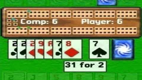 Cribbage Board Card Mobile Phone Game