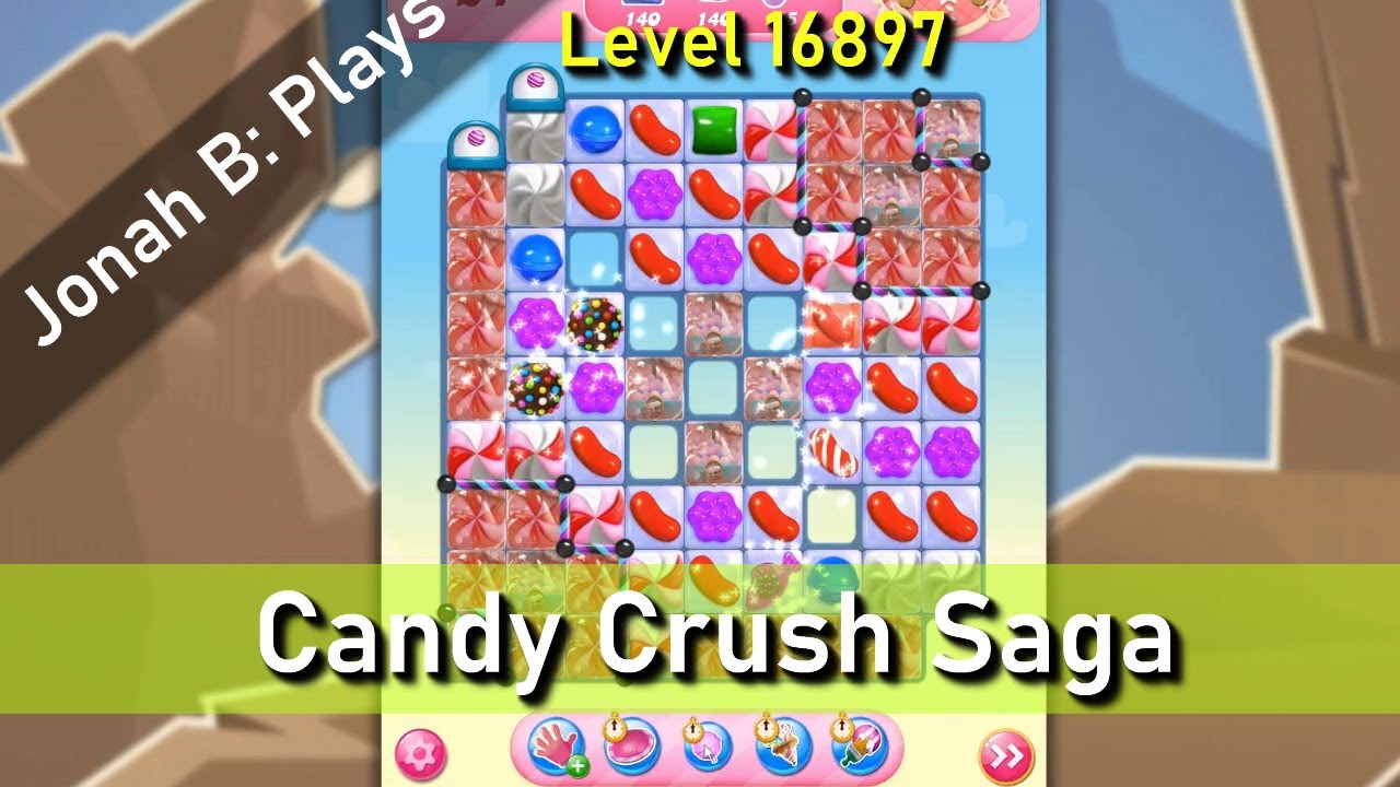 Candy Crush Saga Level 16897 - YouTube