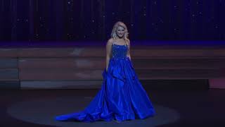 Grace Gebara Onstage Question Evening Wear Preliminary Answer 2019