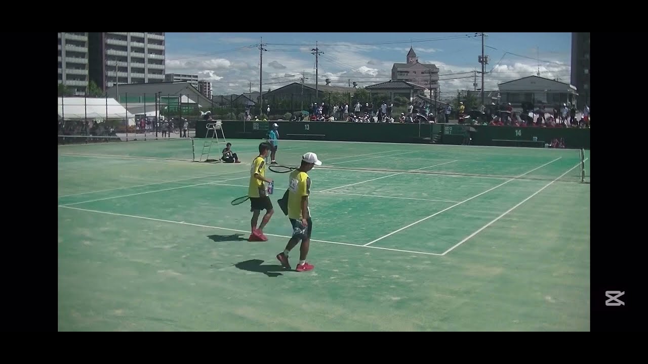 ソフトテニスインターハイ2025個人5回戦　三田西山(明徳)×森口吉松(中京)#ソフテニスインターハイ#ソフトテニス森口吉松#インターハイ