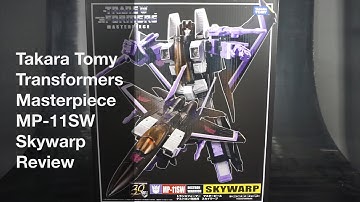 Takara Tomy Transformers Masterpiece MP-11SW Skywarp Review and Comparison
