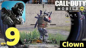 Call of Duty : Mobile Gameplay Walkthrough Part 9 Solo - Clown (ios,Android)