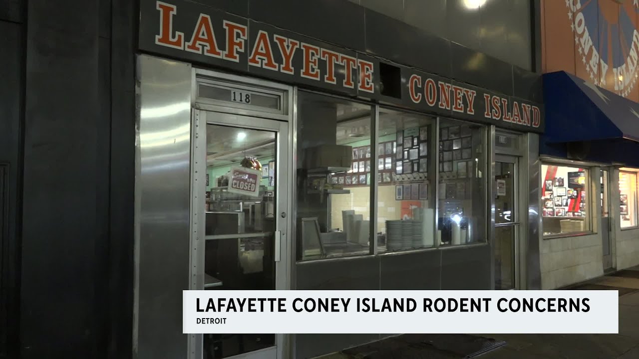 Customers react to rodent concerns at Lafayette Coney Island