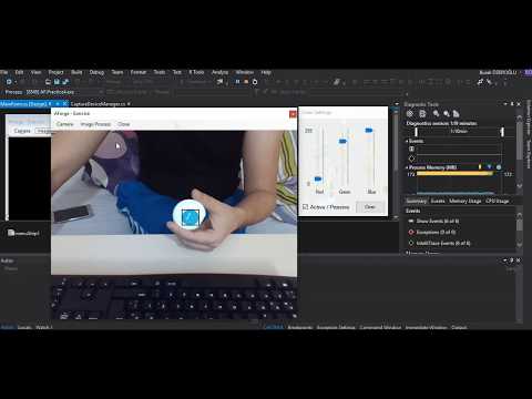 C# AForge Color Tracking!
