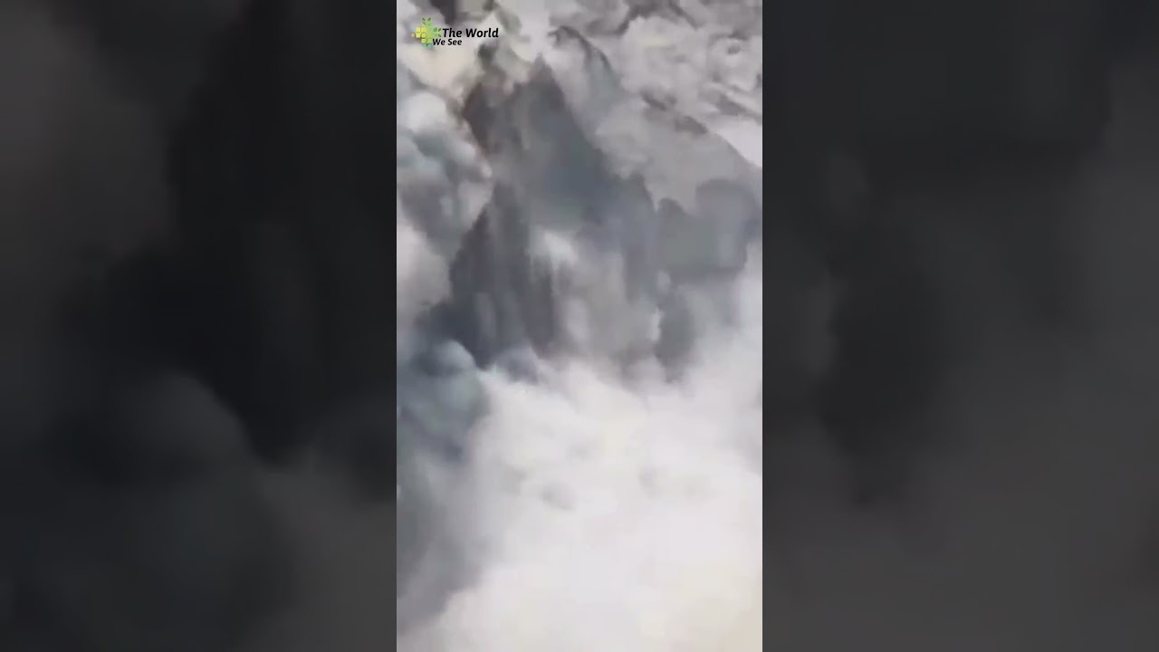 Hunza Land sliding😲 