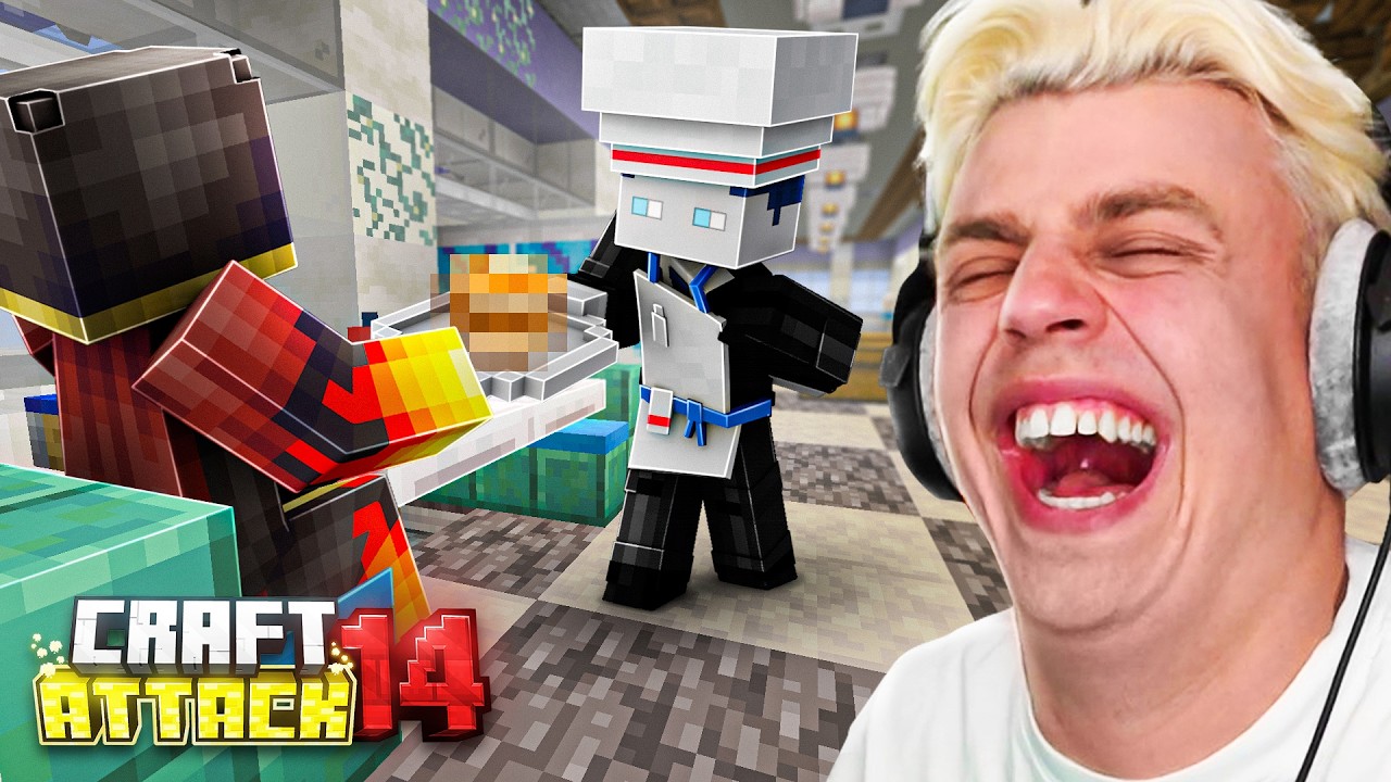 Basti überrascht mich in Craft Attack!